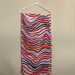 Colorful Striped Women's Scarf